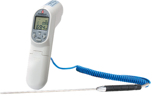 [H-3599] Termometro, pistola de infrarrojos, termopar tipo k