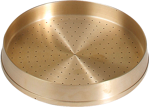[H-3631] Plato de laton perforado para aparato de retencion de agua