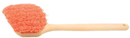 [H-3639.20] Cepillo crete resistente a los acidos, mango de 20 pulgadas