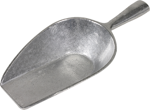 Cuchara, nariz plana, aluminio