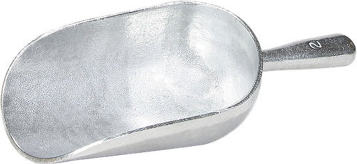 [H-3732] Cuchara, punta redonda n.° 3, de aluminio