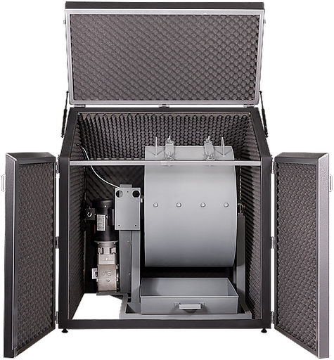 [H-3860.100] Cabina insonorizada para máquina de abrasión LA