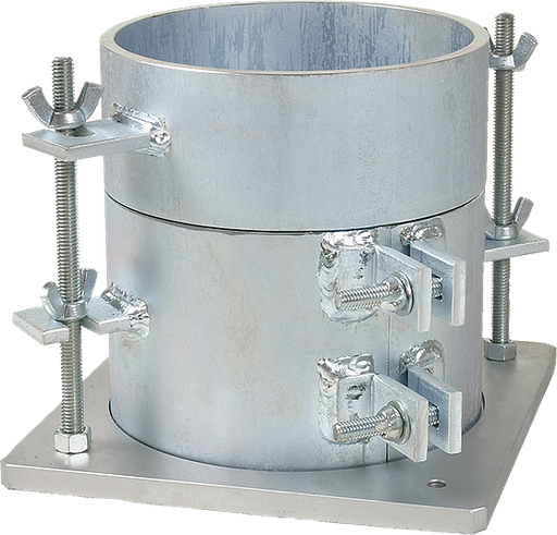 [H-4161A] Molde proctor modificado, diseño dividido, 6"