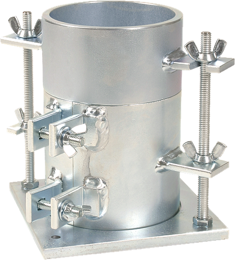 [H-4225A] Molde proctor estandar, dividido, 4"