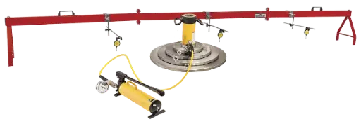 Equipo para ensayo de carga con placa, 100 a 500 kN