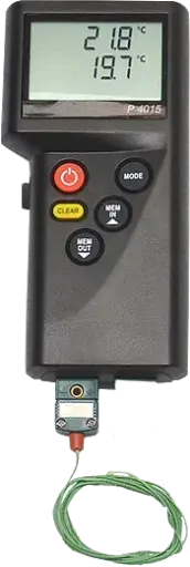 Termometro, termopar de precision tipo K