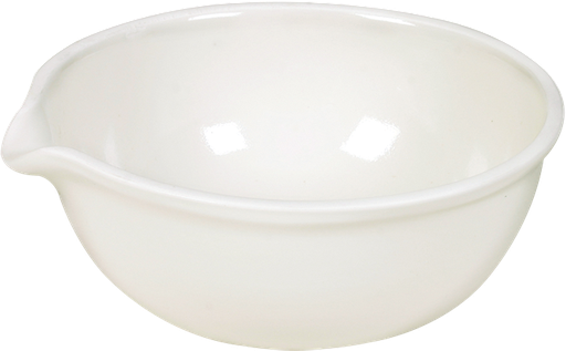[H-4930.120] Plato Evaporador, Porcelana, Capacidad de 120 ml, 94 mm X 42 mm