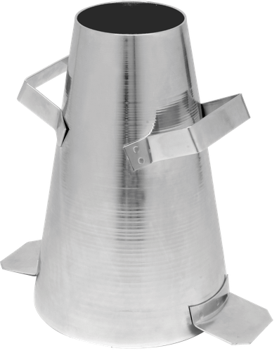 [H-3640] Cono de asentamiento (acero)
