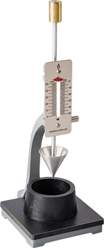 [H-3134] Penetrometro de cono Vicat, modificado, con conjunto de embolo (100G) y molde