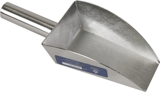 [H-3735] Cuchara, acero inoxidable, punta plana, 9,3'' de longitud