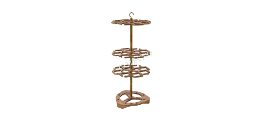 [H-3243A] Soporte para barra de prueba de mortero, 5"