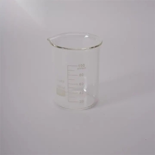 Vaso de vidrio de forma alta boro 3.3