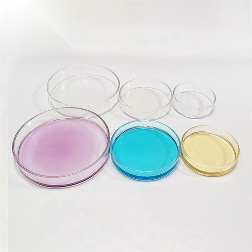 Plato de petri de vidrio 90-100 mm