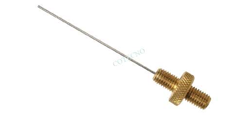 [H-3147] Aguja vicat, 2 mm de diametro, acero inoxidable