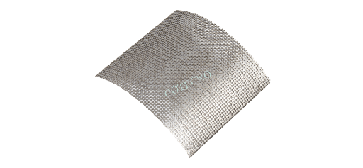 [H-4199.C] Placa inoxidable perforada, nº 35