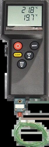 [HT-4793A] Termómetro, Termopar, 2 canales (Tipo K) Trazable a NIST