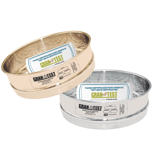 [PS8-5"] PS8-5" tamiz 8 diam 5" acero inox marca pinzuar granotest designacion estandar 125 mm