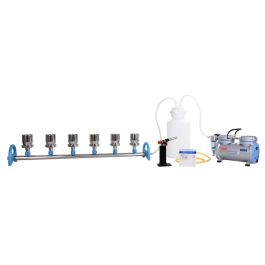Embudos de acero inoxidable Rocker para filtración al vacío