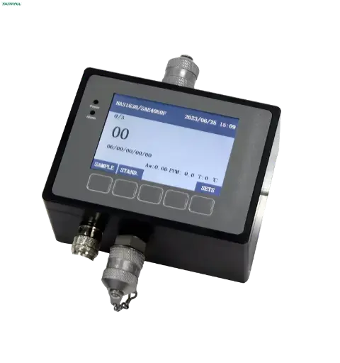 Contador de particulas en liquido para aceite