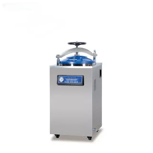 Esterilizador vertical a vapor automático con secado 35 a 100 L