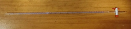 [BELL-BUR-TA-PTFE-50ML-GA] Bureta de vidrio Grado A 50 ml con llave de paso de PTFE