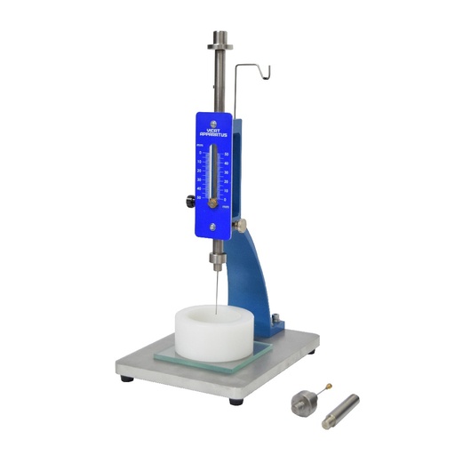 [B-01-200-0101] Aparato de Vicat manual, BS EN 196-3 y BS EN 480-2
