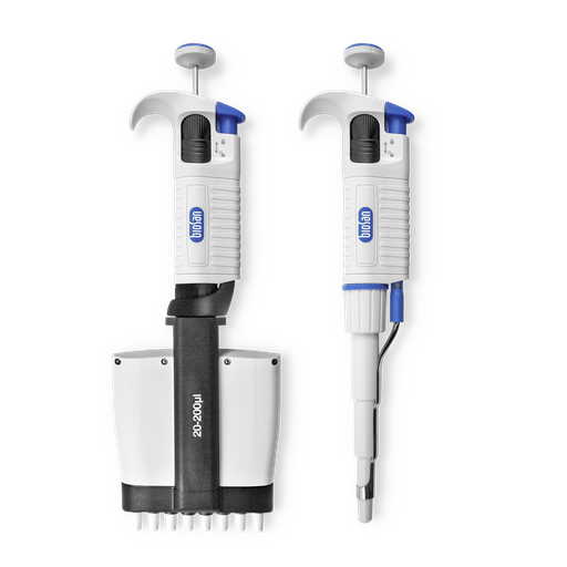 Pipetas mecánicas autoclavables 0,1 µl-10 ml