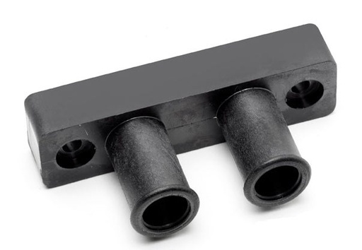 [P-M6] Pump conn. plastic replacement inlet/outlet. Fits tubing 9mm inner dia. Temp range -50 to 200˚C