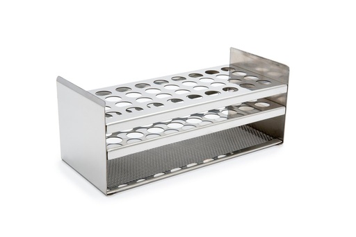 [J2-16] Test tube racks stainless steel for SAP, JBN, JBA and SBB baths for 16mm tubes