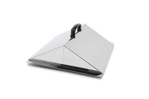 [LU14] Lid gabled stainless steel for SAP12, JBN12, JBA12, and SBB AQUA 12 PLUS.