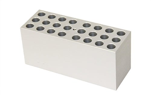 [QB-10] Interchangeable block for QBD & QBH for 24 x Ø 10mm test tubes