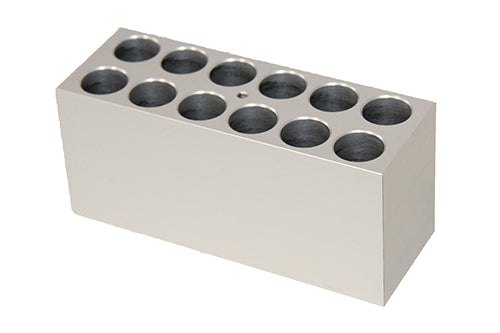 [QB-18] Interchangeable block for QBD & QBH for 12 x Ø 18mm test tubes