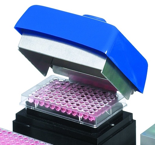 [QDP-FL] Interchangeable block for 96-well plates, complete with lid; for use only in QBD2 & QBH2