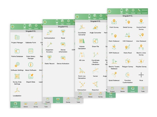 [SGX-SINGULARPAD] SingularPad Software de Topografía de Campo