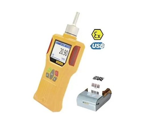 Medidor de formaldehido portatil 0-1000 ppm