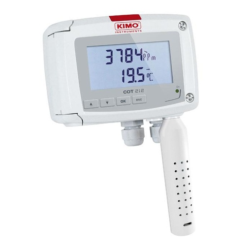 [COT212-R] Transmisor de CO2 Kimo COT 212-R