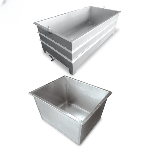 [B-01-200-0284] Tanque galvanizado de curado con valvula de drenaje