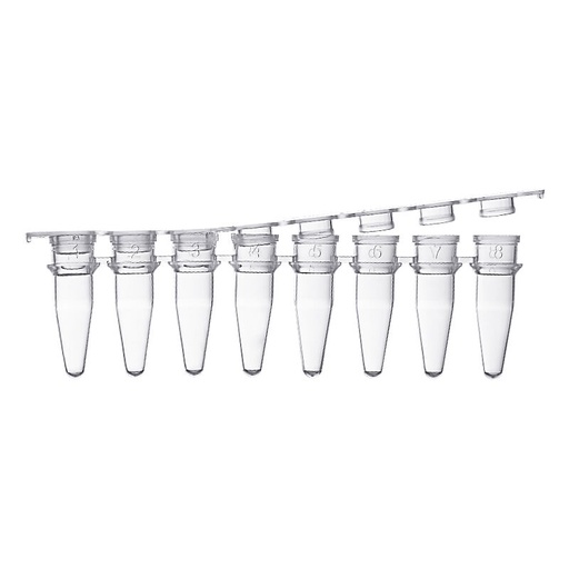 [CTN-BellTub8Tpcr-Suz0,2ml-T] Caja master Tubo PCR 8 filas 0,2 ml - 10 presentaciones
