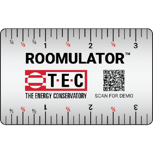 [ROOMULATOR3] Tarjeta de Medición Roomulator™ (Paquete de 3)