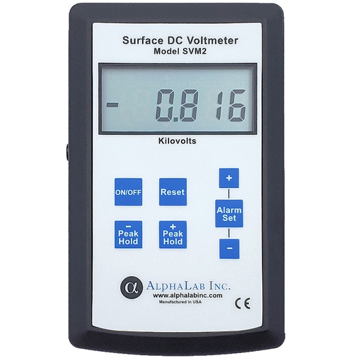 [SVM2] Voltímetro CC de superficie SVM2 con certificado y conector jack 