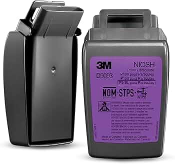 [HK-500D9093] 3M Secure Click carcasa rigida P100 particulas filtro D9093