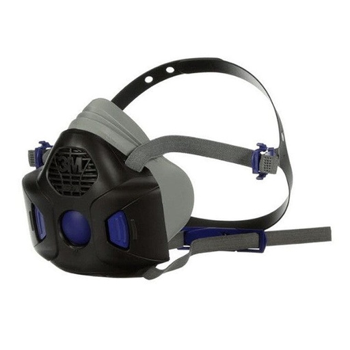 [HK-500803SD] 3M Secure Click Half Facepiece Reusable Respirator con Speaking Diaphragm HF-803SD