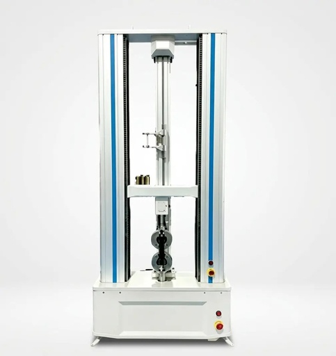 Máquina universal de ensayos mecánicos, microcomputarizado para pruebas de tracción, compresión y flexión.