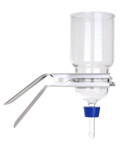 [167120-38] Portafiltro de 1000 mL con soporte de vidrio sinterizado