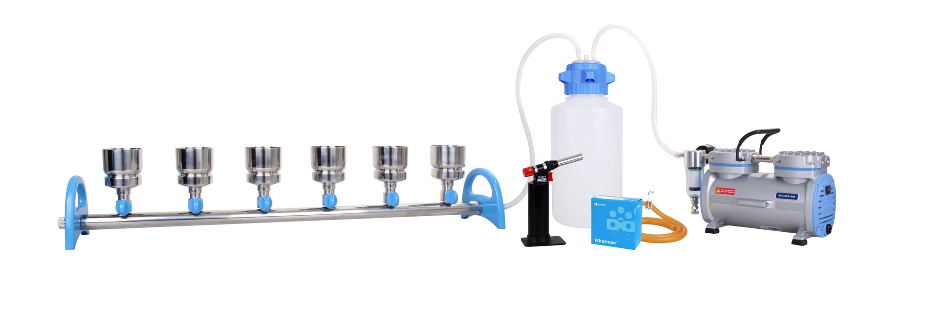 Sistema de filtración de múltiples ramas MultiVac 601 – MB – T