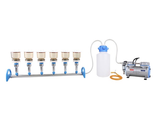 Sistema de filtración de múltiples ramas MultiVac 610 – MS – T