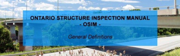 manual de inspeccion de estructuras de ontario