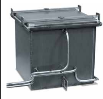 Caja de proteccion de gas para hornos