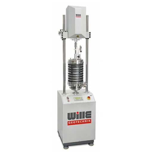 comb. static cyclic electrom. triaxial testing