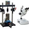 economic cerchar rock abrasiveness tester with binocular